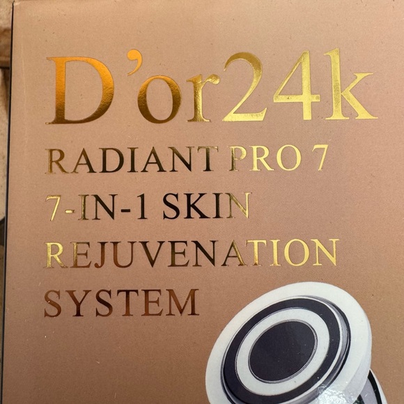 D’OR 24K - Prestige Radiante’ Pro-7 - NIB - 7-in-1 Skin Rejuvenating System - Picture 2 of 6